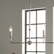 Pallas 3 Light 4.5 inch Polished Nickel Chandelier Ceiling Light